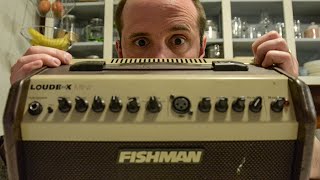 BEST SMALL PA SYSTEM for SOLO Acoustic Musicians  Fishman Loudbox Mini [upl. by Nadroj]