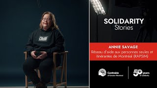 Solidarity Stories Réseau d’aide aux personnes seules et itinérantes de Montréal RAPSIM [upl. by Karen]