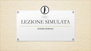 Concorso Docenti Infanzia Primaria Lezione Simulata [upl. by Bate]