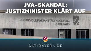 Misshandlungen in JVA Justizminister Eisenreich steht Rede und Antwort [upl. by Zelde141]