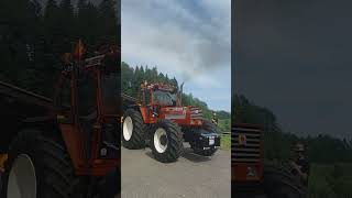 Fiatagri 18090 an der Zapfwellenbremse 🇮🇹♥️💪😈 fiatagri fiat power treffen traktor italy [upl. by Sirrep972]