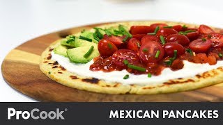 Mexican Style Pancakes  Lunch Time Recipe [upl. by Noxaj]