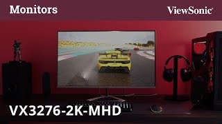 ViewSonic VX32762KMHD WQHD IPS Monitor [upl. by Suiravad]