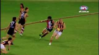 Versus Roughead v Tippett  AFL [upl. by Inihor]