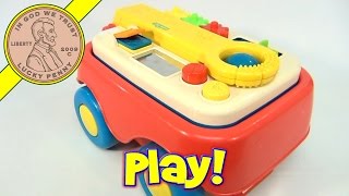 Sesame Street Grow amp Go Activity Wagon 1996 Tyco Toys [upl. by Enirhtak]