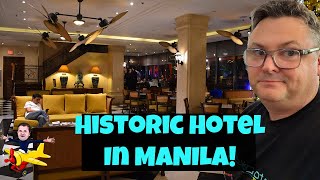 Historic Hotel in the heart of Manila  1898 Hotel Colonia En Las Filippinas [upl. by Sinned50]