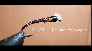 Chironomid Fly Tying The RCC Chromie quotWing Budded Chironomidquot [upl. by Gonnella]