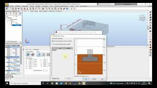 33 Robot structural analysis Paramétrage et ferraillage dune semelle [upl. by Ydarg]