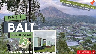 REKOMENDASI VILLA MURAH DI BALI VIEW GUNUNG BATUR  VILLA KINTAMANI  DESA PINGGAN  PINGGAN CLIFF [upl. by Bean]