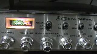 Cobra 148 GTL AM  SSB CB radio overview with modifications by CBradiomagazinecom [upl. by Aitital]