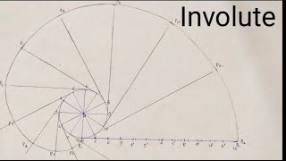 InvoluteEngineering Drawing [upl. by Aldrich]