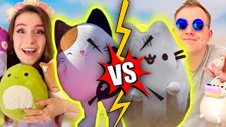 KTO LEPSZYSQUISHMALLOWS VS PUSHEEN🏆😱 [upl. by Fabozzi]