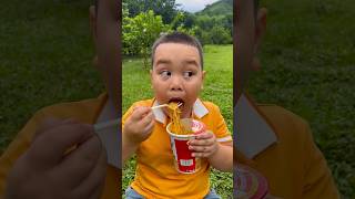 mukbang funny food cute eating survival camping lifehacks noodles asmreating [upl. by Landan]