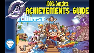 THE TOURYST  Fast Achievements Guide  100 Completion [upl. by Moreville53]