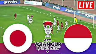 Indonesia vs Jepang Live Score Ruslt  Piala Asia 2023 football  japan vs indoniesa [upl. by Erdman70]