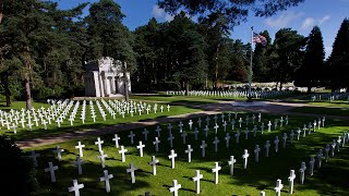 Brookwood American Cemetery [upl. by Ellehsram]