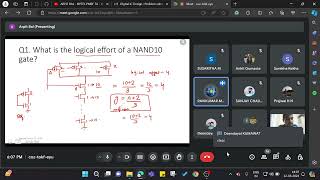 Week7 NPTELDigital IC DesignLive session7Jan2024 TA Arpit Bal [upl. by Henryetta882]