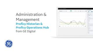 Proficy Historian and Proficy Operations Hub Administration and Management [upl. by Naujyt]