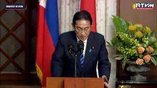 Philippines’ Marcos Japan’s Kishida hold joint press statement [upl. by Ahcire807]