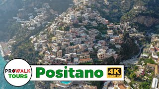 Beautiful Tour of Positano Italy in 4K [upl. by Auqkinahs399]