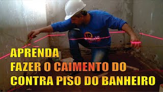 VAI CONCRETAR O BANHEIRO ENTÃO VEJA ESSE VÍDEO [upl. by Clair804]