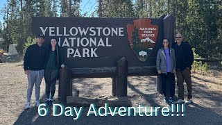 We spent 6 days exploring Yellowstone National Park [upl. by Olnee693]