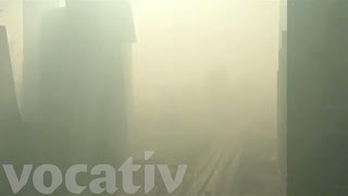 This TimeLapse Of Smog In Beijing Will Terrify You [upl. by Ical790]