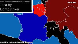 What if the Schlieffen Plan Succeded Idea by LightoZtriker [upl. by Annovad]