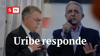 🔴 EXCLUSIVO Uribe le responde en SEMANA a Santos sobre los falsos positivos  Semana Noticias [upl. by Cordie]