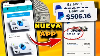 🚀 Increíble La MEJOR APP para GANAR DINERO RÁPIDO Retiro a Paypal 2025 [upl. by Sheff]