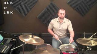 How To Drum  John Bonham Triplets  30 Second Drum Lesson [upl. by Esther]