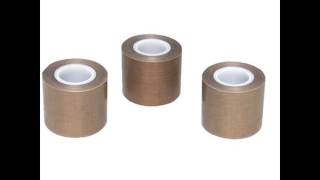 Varmebestandig Teflon PTFE Coated Glass Fabric Tape [upl. by Imar437]