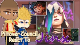 Arcane Piltover Council React to Jinx and Isha Season 2 Gacha Club  Full Video [upl. by Stace]