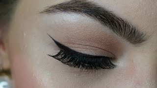 Eyeliner ziehen I Einfaches Lidstrich Tutorial für Anfänger [upl. by Ushijima]