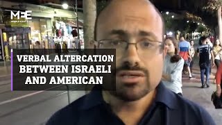 Israeli says to American stopped by Israeli police “The Godly thing to do is to kill you [upl. by Lion342]