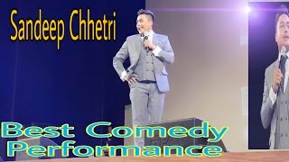 Sandeep Chhetri  Comedy King  Live Comedy in korea [upl. by Aivatco]