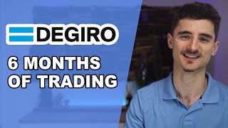 Degiro Review 2023  Profits after 6 Months of Trading [upl. by Emiaj]