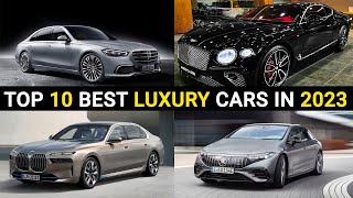 Top 10 Best Luxury Cars In 2023 [upl. by Nosreve641]