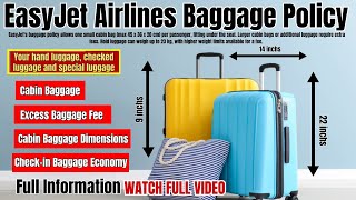 EasyJet Airlines Baggage Policy [upl. by Pieter]