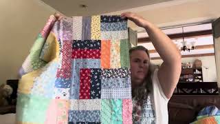 New Handmade Baby Quilts 👶🏻Thrift Haul 🧵🪡 and Crochet 🧶Blankets quilts thrifting crochet [upl. by Elodea]