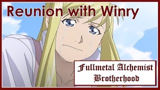 Fullmetal Alchemist Brotherhood  Reunion with Winry English Dub [upl. by Nyrhtak]