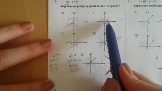 Karekök YKSLYS FONKSİYONLAR Test8 Matematik Anlatımlı Çözümleri [upl. by Hank]