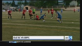 GRFC beats Ole Soccer Club in friendly Friday [upl. by Nolat]