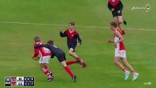 North Hobart vs Clarence Roos  STJFL U13 Boys Round 1 2024 [upl. by Alleroif]