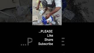 Openwell submersible pump installation video shorts [upl. by Zapot7]