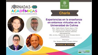 Seminario 1 Charla 6 NS Experiencias en la enseñanza en entornos virtuales [upl. by Nereids]