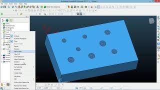 Autodesk Powermill 2017 Basic tutorial 23 About Drilling [upl. by Autry]