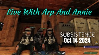 Subsistence Alpha 64 Live With Arp And Annie [upl. by Alded277]