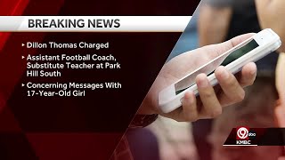 Park Hill South assistant coach charged with attempted sexual contact with a student [upl. by Wilsey892]