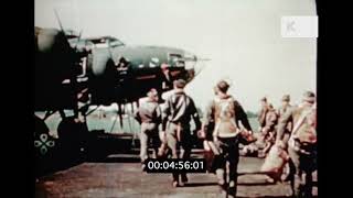 1940s WWll US Air Force Bombing Raid Memphis Belle Pilots And Crew [upl. by Theo]